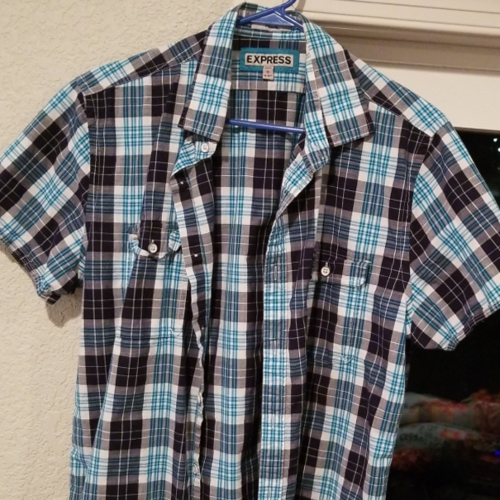 Button up short sleeve